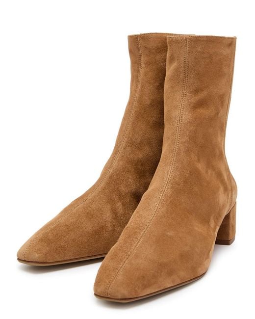 Aquazzura Brown Saint Honore Suede Boots