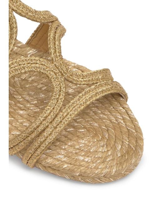 Castaner Natural Pitra Raffia Sandals
