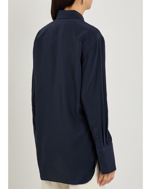 Joseph Blue Joe Silk-Crepe Shirt