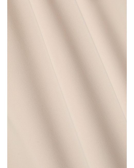 Herno Natural Crepe Midi Skirt
