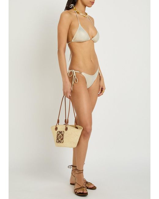 Melissa Odabash White Costa Bikini Briefs