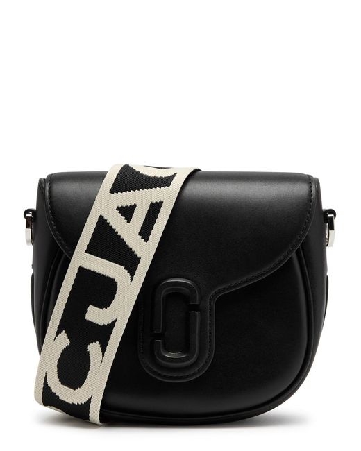 Marc Jacobs Black The J Marc Small Leather Saddle Bag