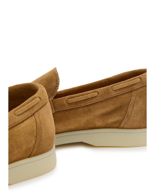 Aurélien Brown Yacht Suede Loafers for men