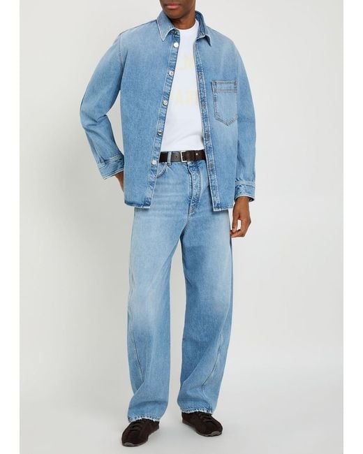 Givenchy Blue Straight-Leg Jeans for men