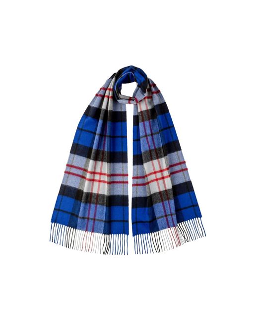 Johnstons of Elgin Iconic Macfadyen Tartan Oversized Cashmere Scarf in
