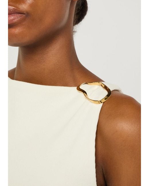 Agmes Metallic Vera 18Kt Vermeil Brooch