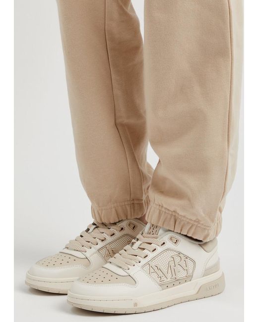 Amiri White Classic Panelled Leather Sneakers