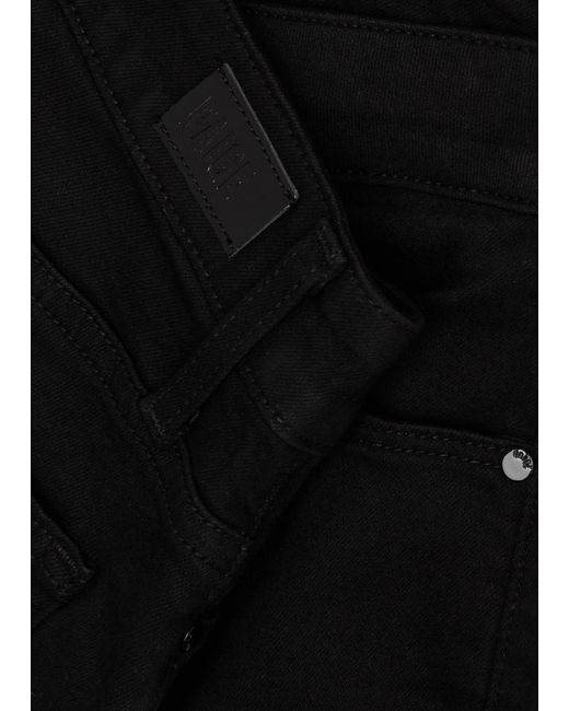 PAIGE Black Cindy Cropped Skinny Jeans