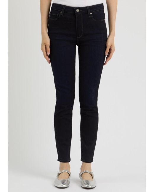 PAIGE Blue Hoxton Ankle Skinny Jeans