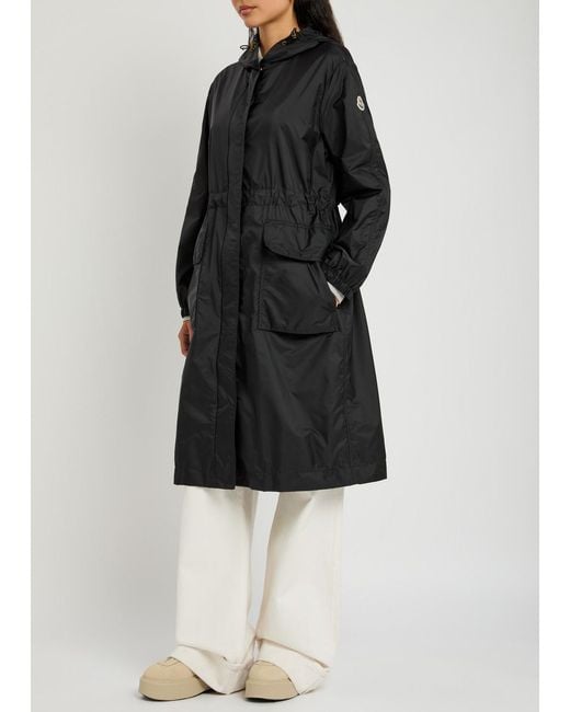 Moncler Black Hiengos Nylon Parka