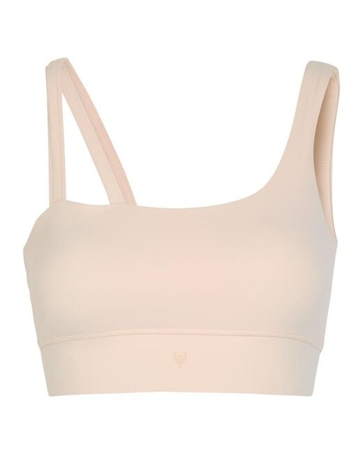 Now You Live Natural Glen Stretch-Jersey Sports Bra