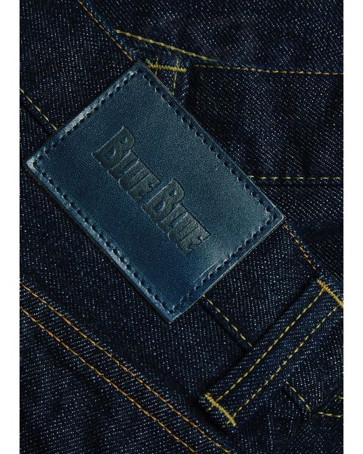 Blue Blue Japan Blue Relaxed Straight-Leg Jeans for men