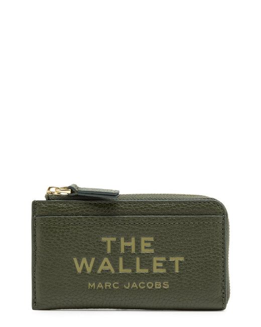 Marc Jacobs Green The Wallet Leather Wallet