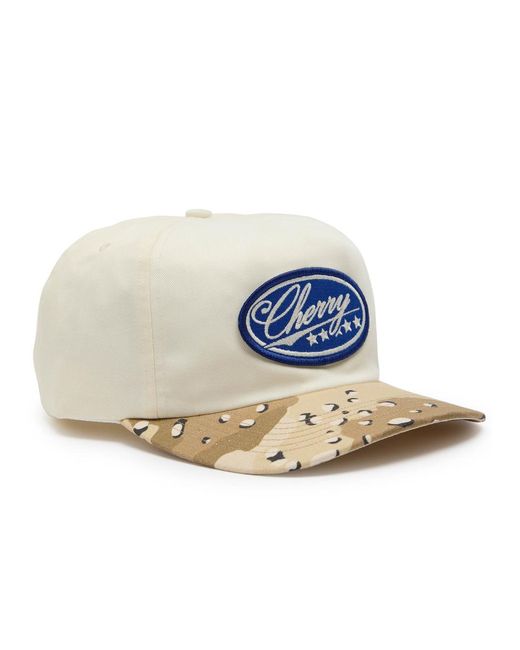 CHERRY LA Blue Five Star Cotton Cap for men