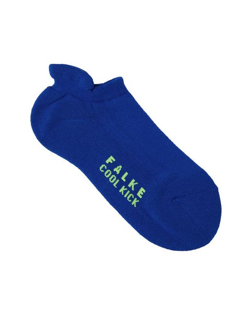 Falke Blue Cool Kick Jersey Trainer Socks
