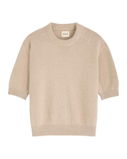 Khaite Natural Davin Cashmere Jumper
