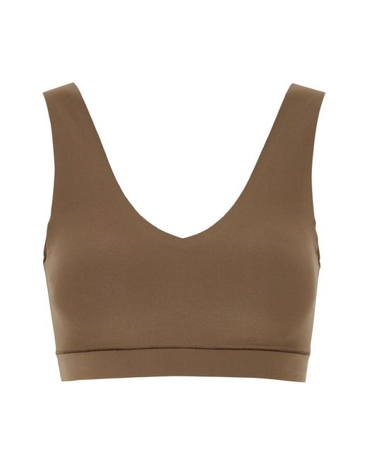 Chantelle Brown Soft Stretch Padded Soft-Cup Bra
