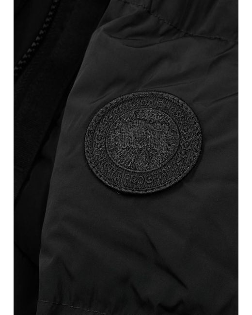 Canada Goose Black Marlow Quilted Shell Jacket