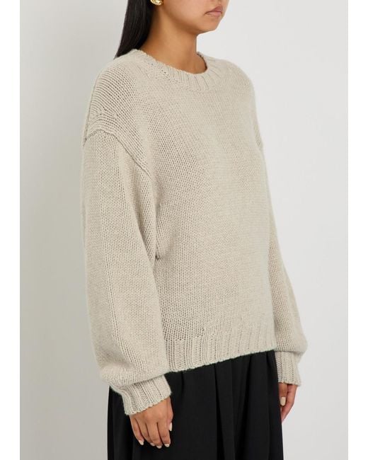 Khaite Natural Gemma Cashmere Jumper