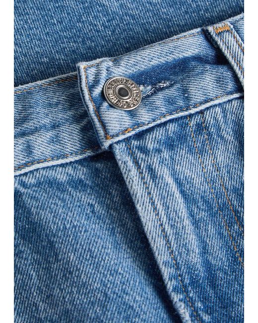 Citizens of Humanity Blue Miro Barrel-Leg Jeans