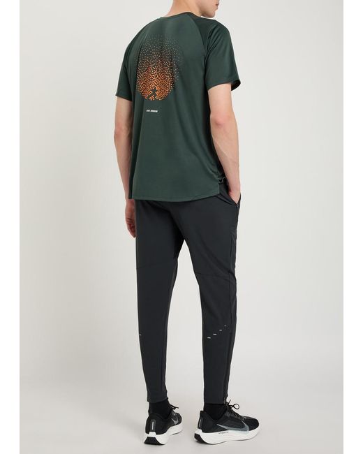Nike Green Distant Dreams Jersey Running T-Shirt for men