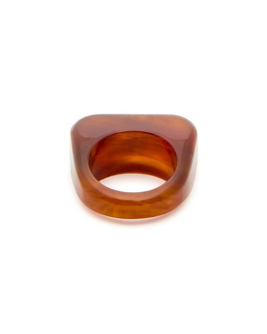 Chloé Orange The Chloé Plage Resin Ring
