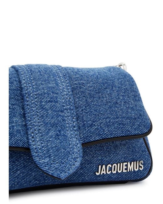Jacquemus Blue Le Petit Bambimou Padded Denim Shoulder Bag
