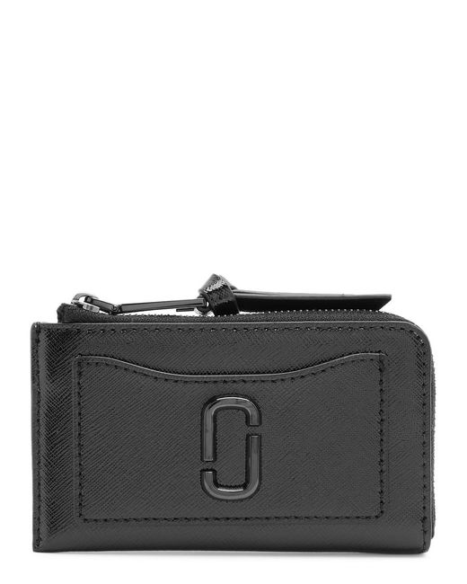 Marc Jacobs Black The Snapshot Dtm Leather Wallet