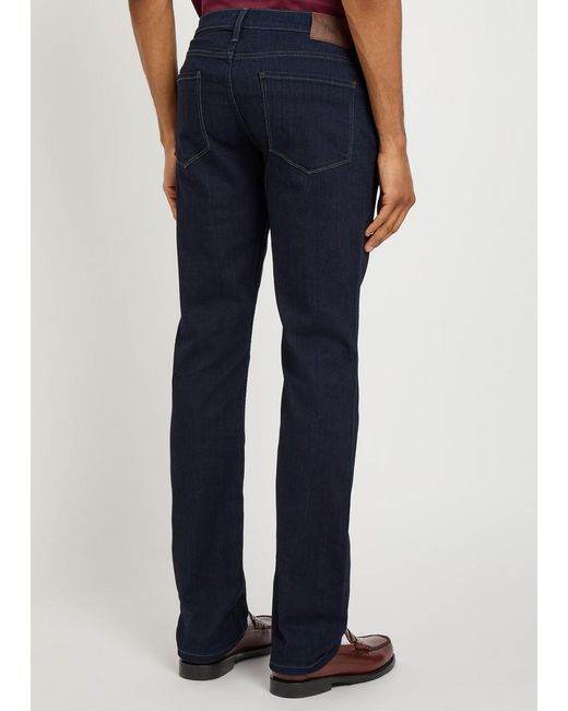PAIGE Blue Normandie Straight-Leg Jeans for men