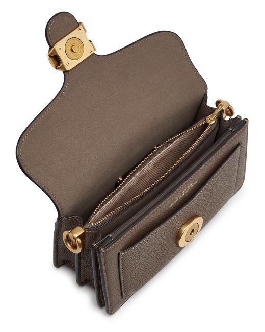 COACH Brown Tabby 20 Leather Cross-body Bag