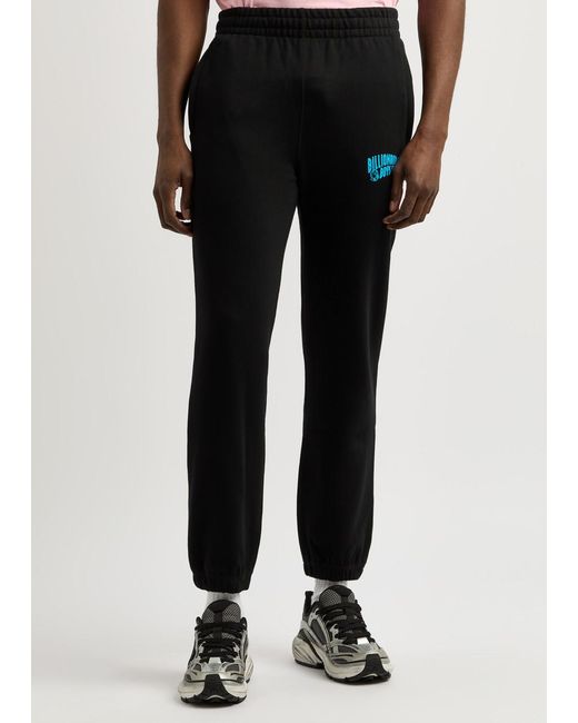 BBCICECREAM Black Arch Logo Cotton Sweatpants for men
