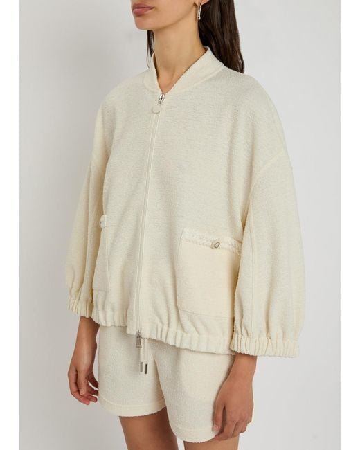 Moncler Natural Terry Sweatshirt