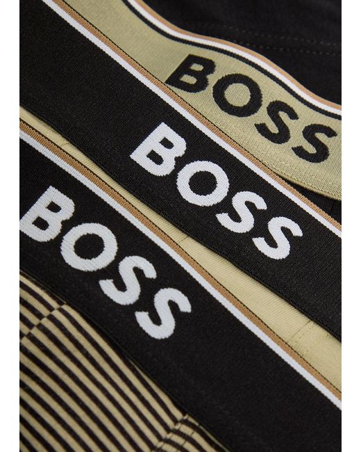 Boss Green Power Stretch-Cotton Boxer Trunks for men