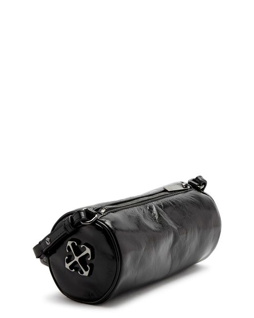 Off-White c/o Virgil Abloh Black Torpedo Leather Shoulder Bag