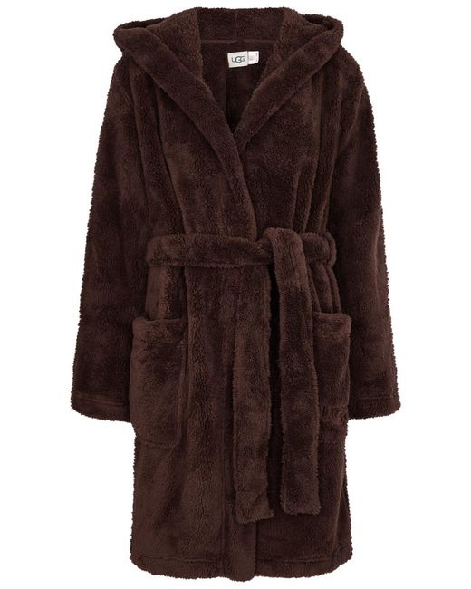 Ugg Brown Aarti Faux Fur Robe