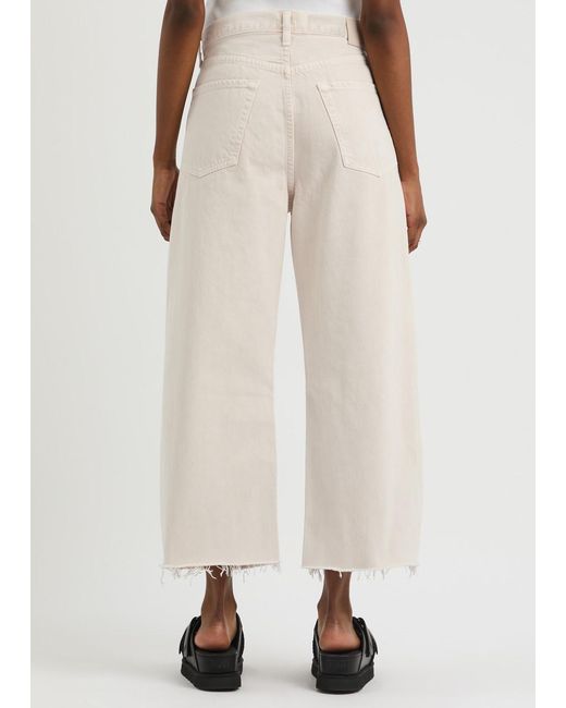 Citizens of Humanity Natural Ayla Wide-Leg Jeans
