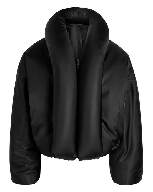 Alaïa Women's Black Padded Shell Jacket