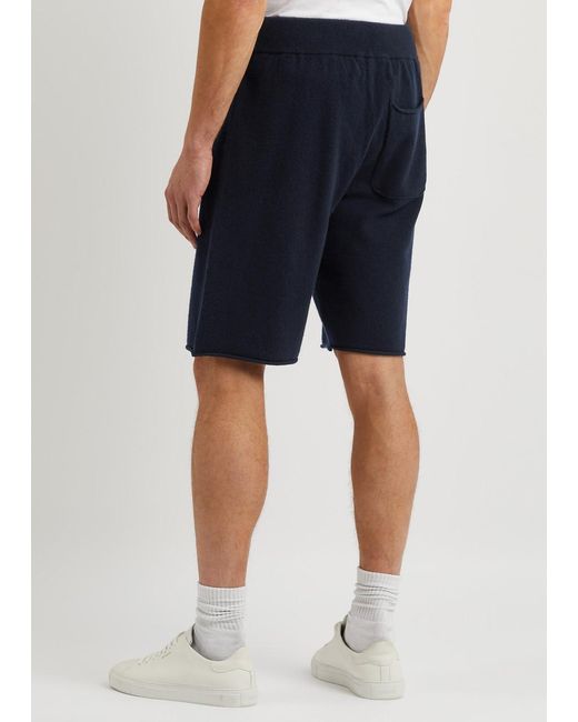 Extreme Cashmere Blue N°240 Laufen Cashmere-blend Shorts for men