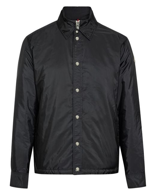 Moncler Black Meridelle Layered Padded Shell Jacket for men