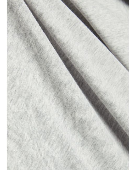 Skims White Long Sleeve Modal-Blend T-Shirt