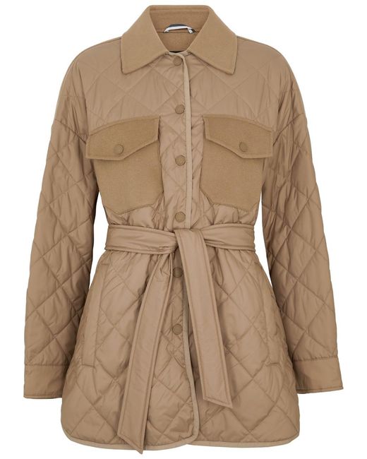 Weekend by Maxmara Natural Max Mara Weekend Paprica Quilted Shell Jacket