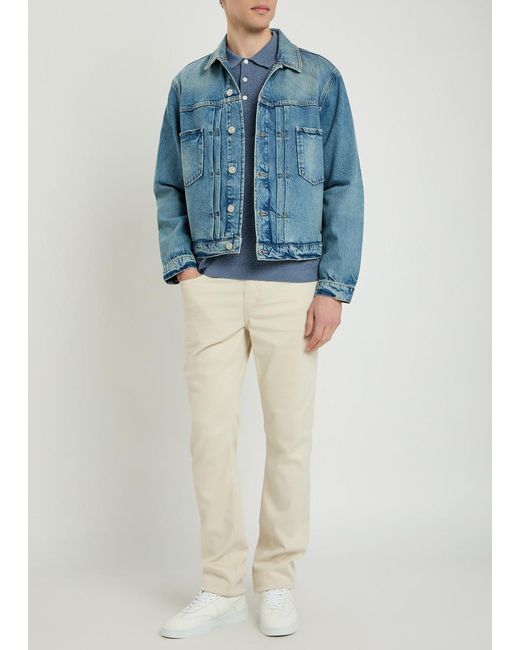 PAIGE Natural Federal Slim Straight-Leg Jeans for men