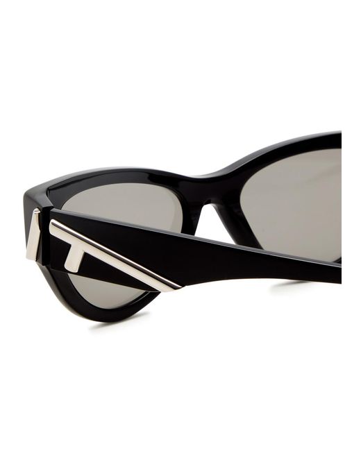 Fendi Black Cat-Eye Sunglasses