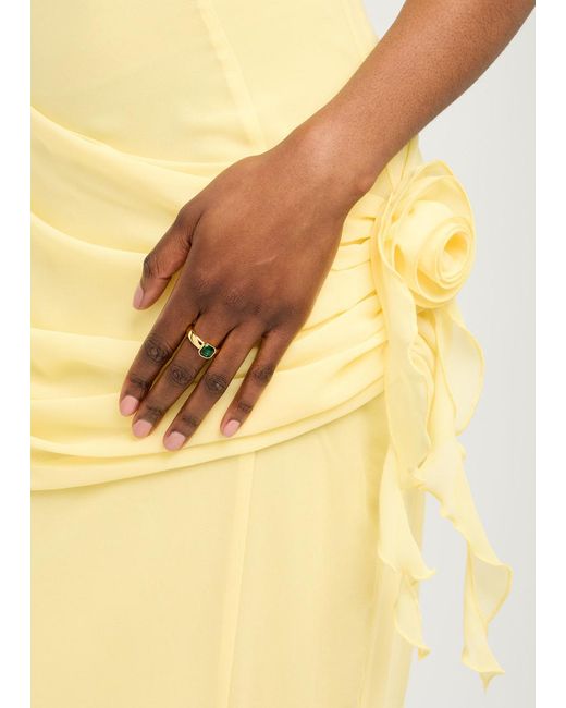 Kate Spade Green Keep Sparkling Ring