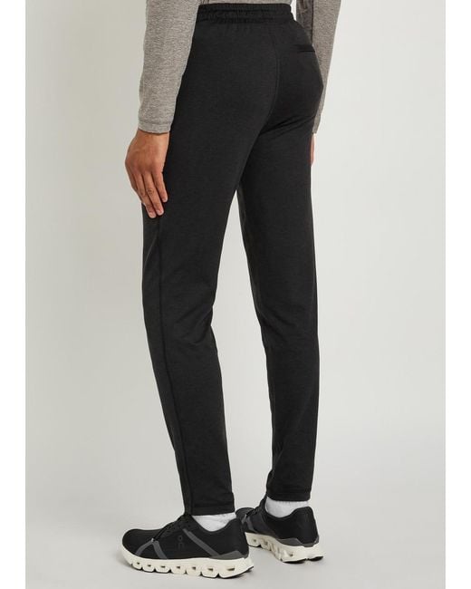 vuori Black Ponto Performance 30 Stretch-Jersey Sweatpants for men