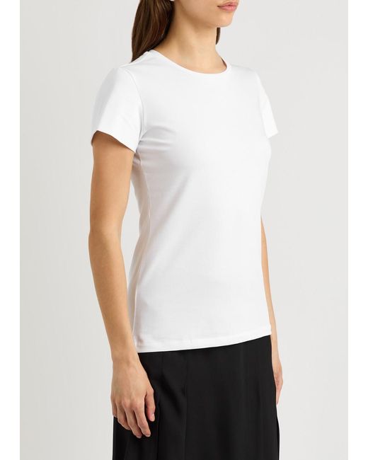 Dorothee Schumacher White All Time Favorites Stretch-Cotton T-Shirt