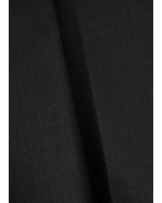 Vivienne Westwood Black Wide-Leg Wool Trousers