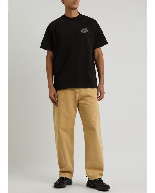 Club 1984 Black Vice City Printed Cotton T-Shirt for men