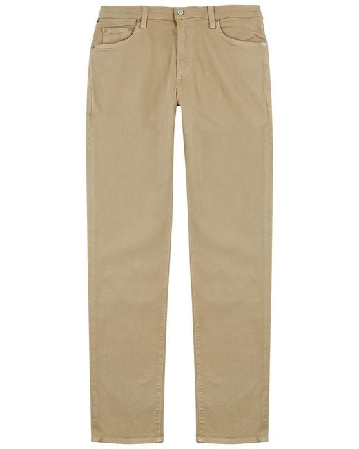 Citizens of Humanity Natural Adler Tapered-Leg Jeans for men