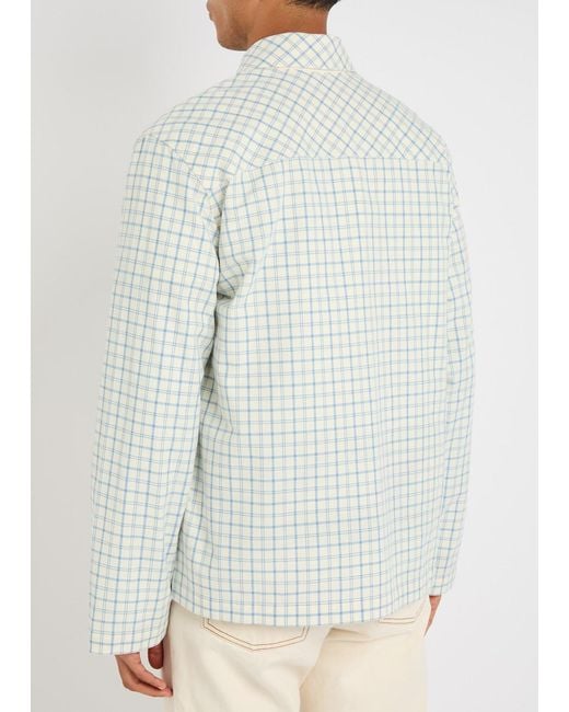 S.S.Daley White Clarence Cotton-Blend Jacket for men
